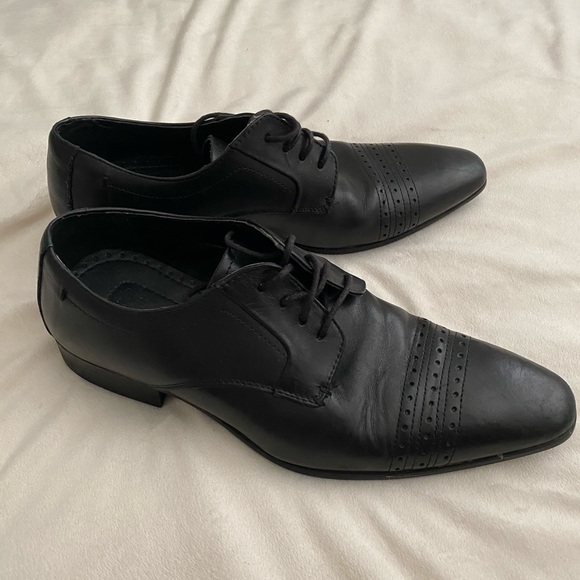 Bar III Men’s Oxfords Black Leather Shoes main image 3
